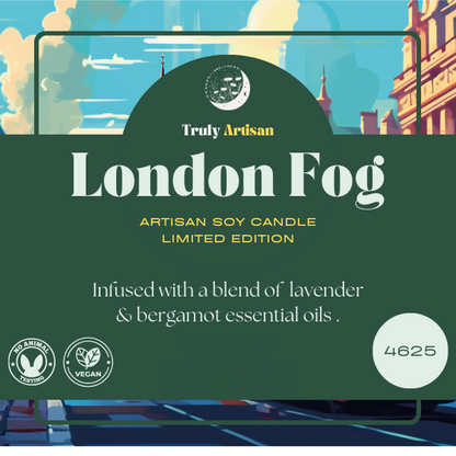 London Fog Candle | Lavender & Bergamot (v)