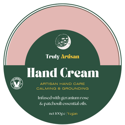 WHOLESALE Geranium Rose and Patchouli Hand Cream (v)